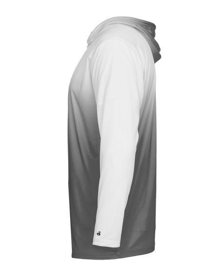 Badger Youth Ombre Hooded Tee Badger