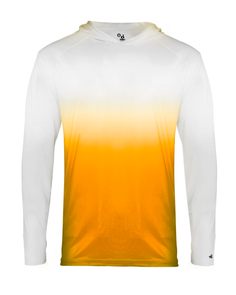 Badger Youth Ombre Hooded Tee Badger