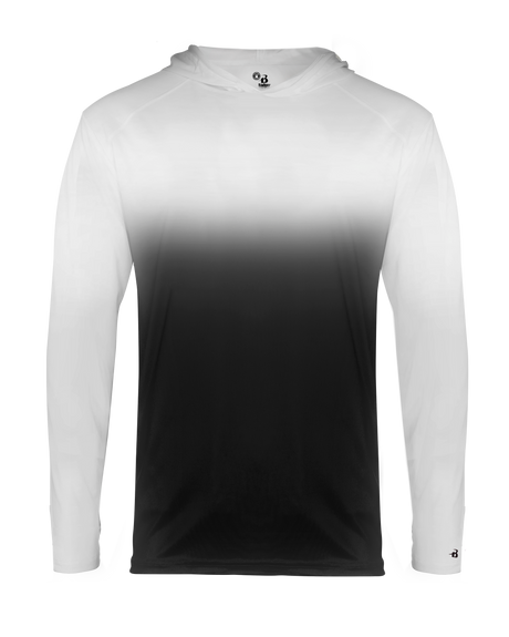 Badger Youth Ombre Hooded Tee Badger