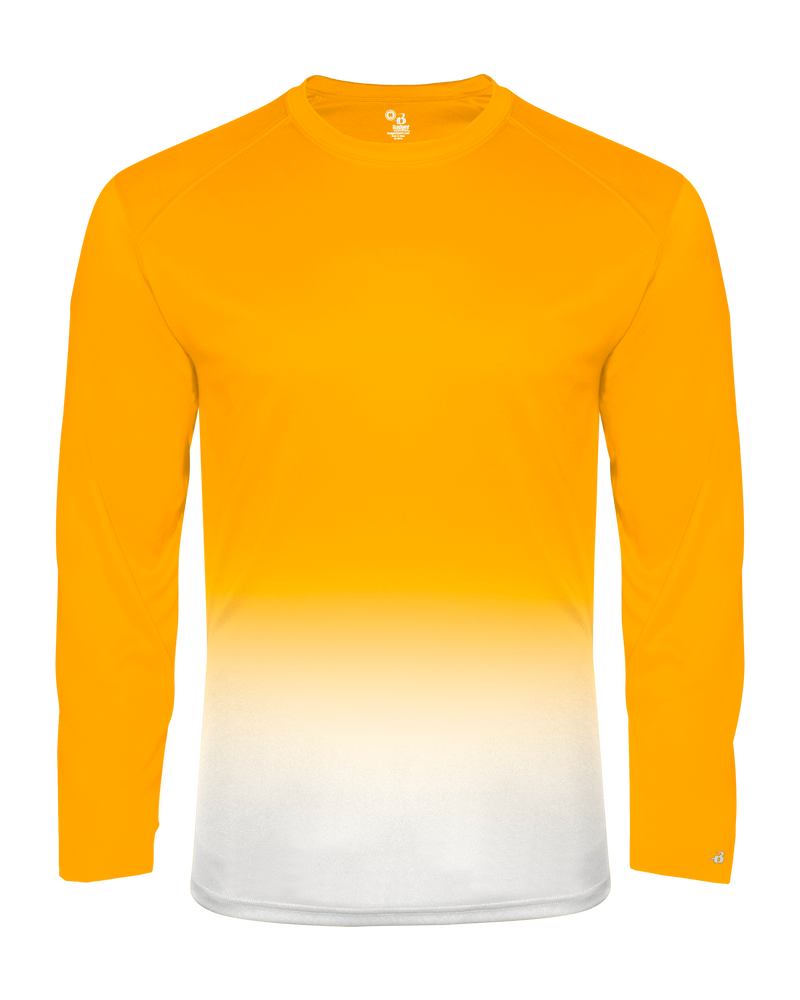 Badger 2204 Youth Ombre Long-Sleeve Tee