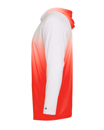 Badger Youth Ombre Hooded Tee