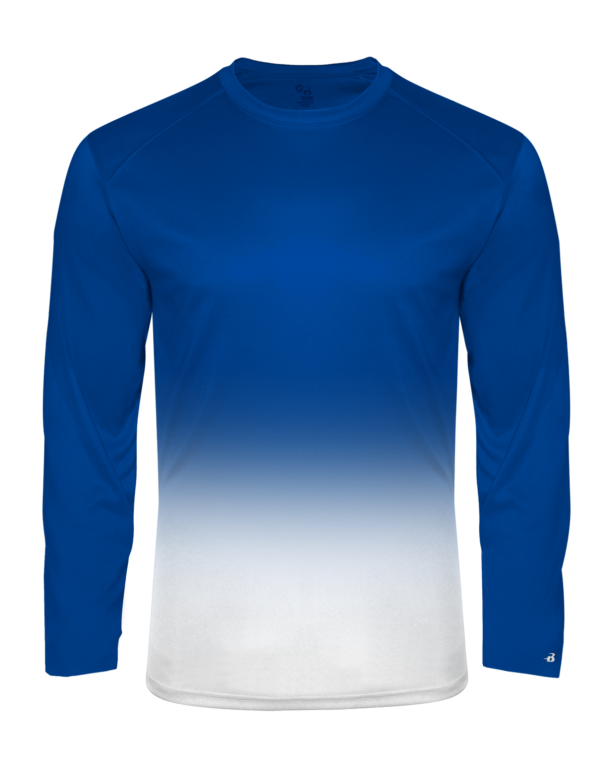 Badger 2204 Youth Ombre Long-Sleeve Tee Badger