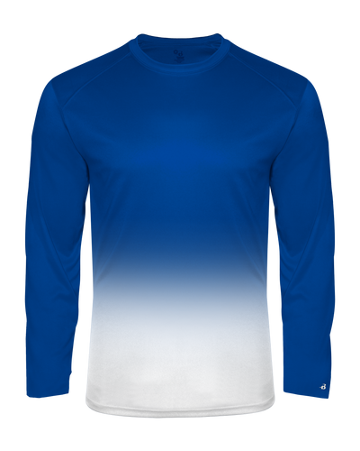Badger 2204 Youth Ombre Long-Sleeve Tee