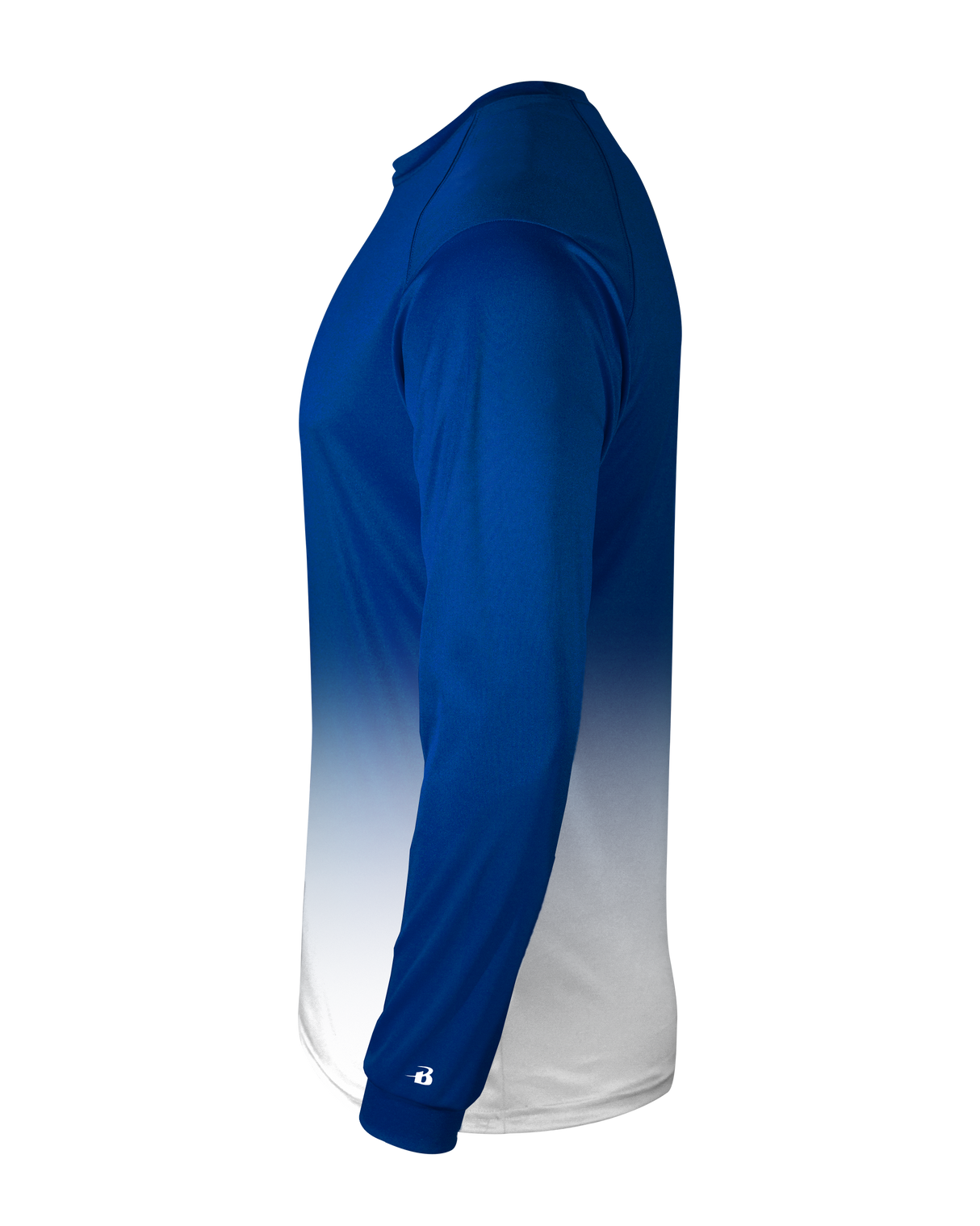 Badger 2204 Youth Ombre Long-Sleeve Tee Badger