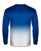 Badger 2204 Youth Ombre Long-Sleeve Tee Badger
