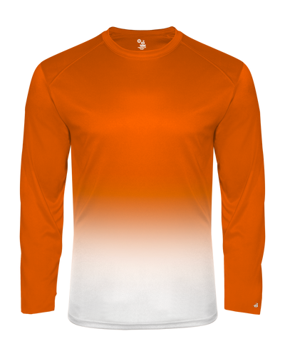 Badger 2204 Youth Ombre Long-Sleeve Tee