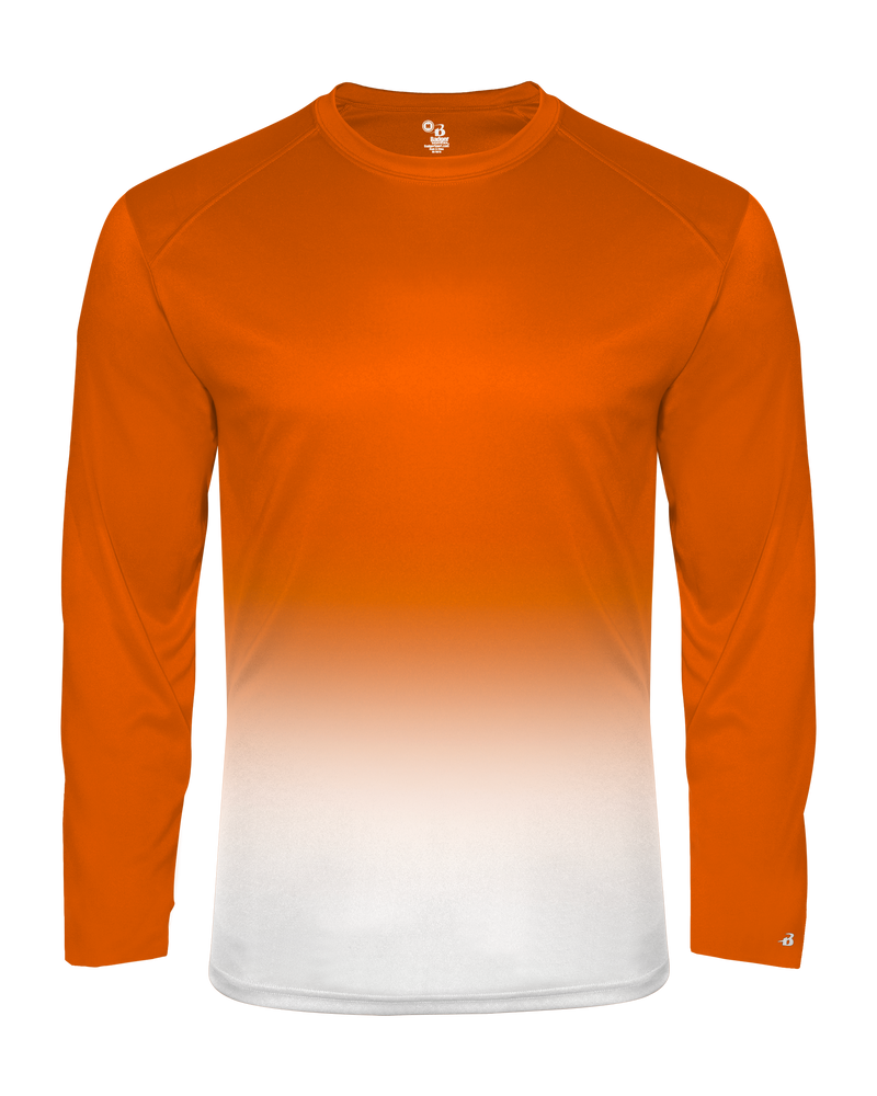 Badger 2204 Youth Ombre Long-Sleeve Tee