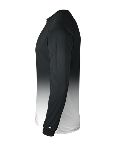 Badger 2204 Youth Ombre Long-Sleeve Tee