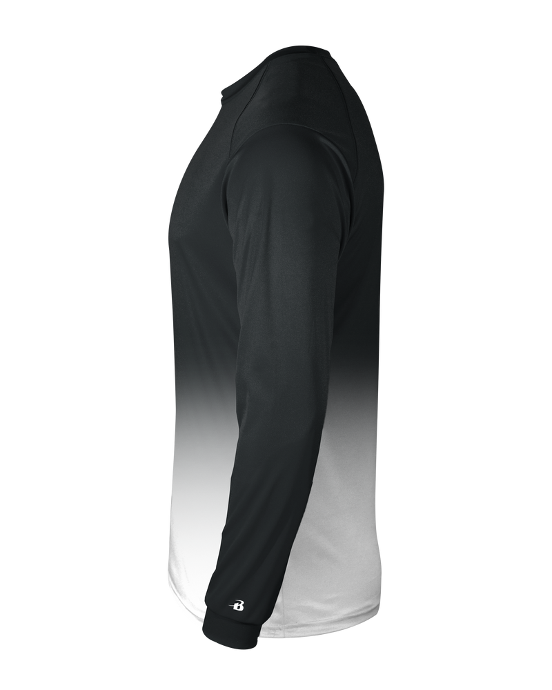 Badger 2204 Youth Ombre Long-Sleeve Tee