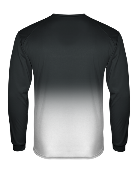 Badger 2204 Youth Ombre Long-Sleeve Tee Badger