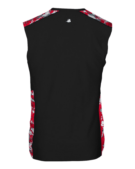 Badger Men's Digital Fitted Sleeveless Tee Badger
