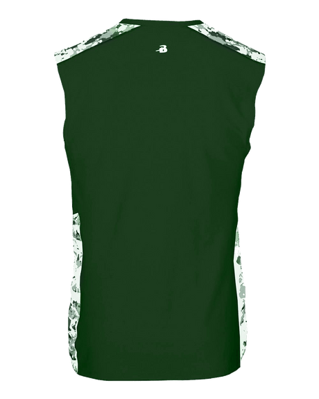 Badger Men's Digital Fitted Sleeveless Tee Badger