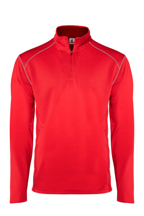 Badger Men's Money Mesh 1/4 Zip Badger