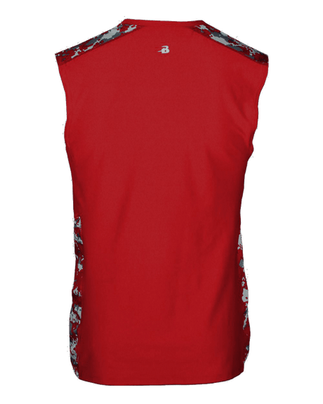 Badger Men's Digital Fitted Sleeveless Tee Badger