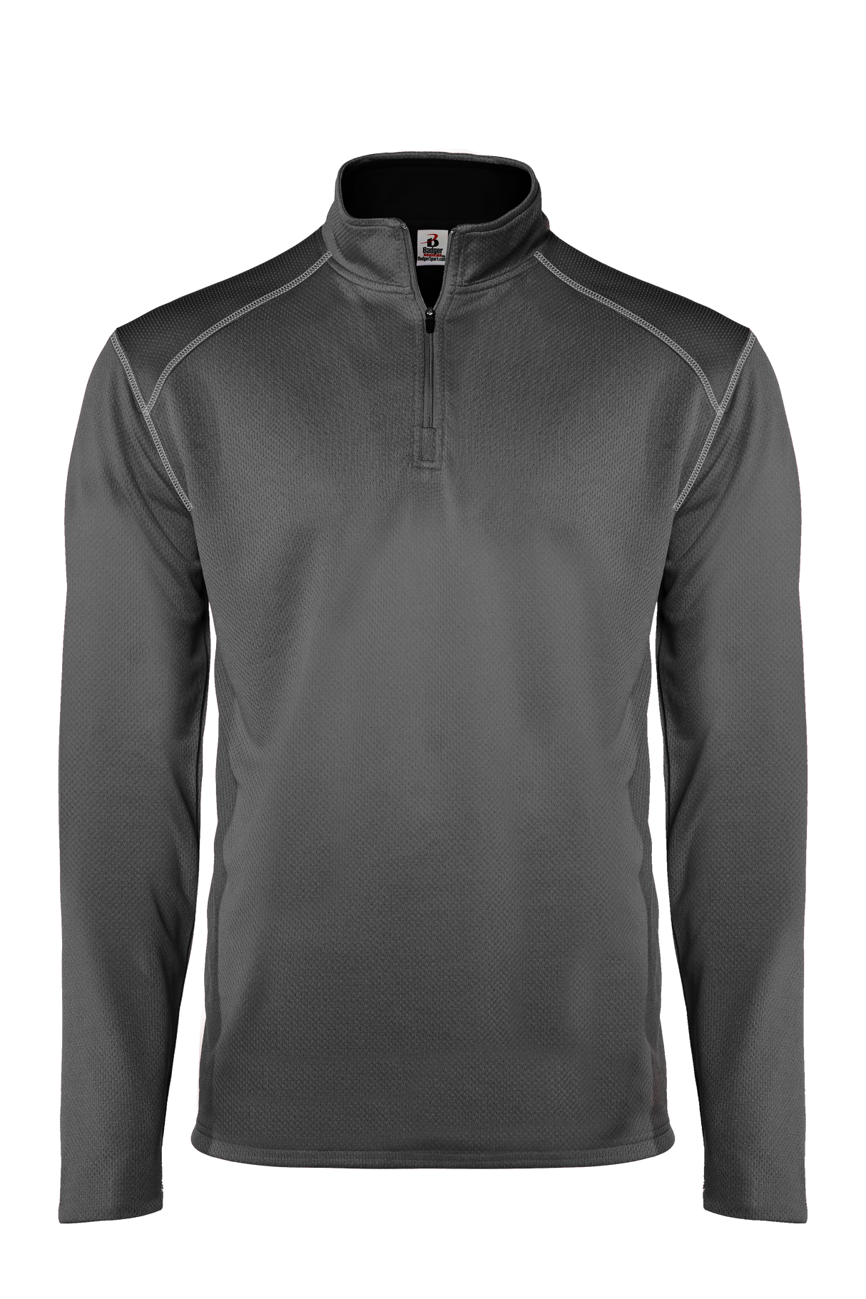 Badger Men's Money Mesh 1/4 Zip Badger