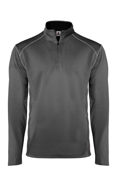 Badger Men's Money Mesh 1/4 Zip Badger