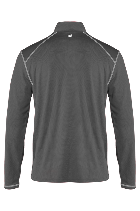 Badger Men's Money Mesh 1/4 Zip Badger