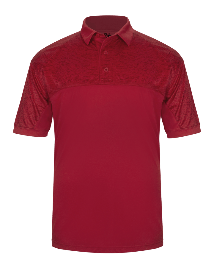 Badger Men's Tonal Blend Polo Badger