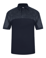 Badger Men's Tonal Blend Polo Badger