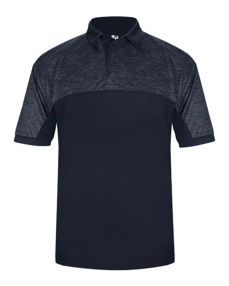 Badger Men's Tonal Blend Polo Badger