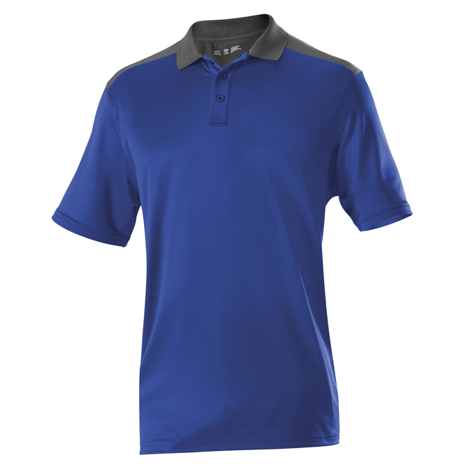 Badger Men's Color Block Gameday Basic Polo Badger