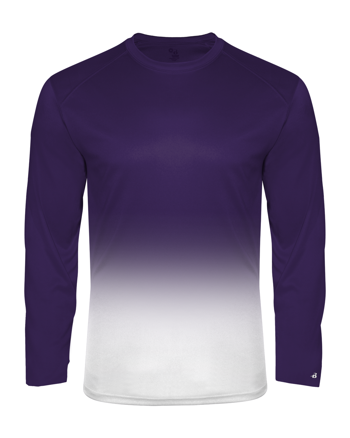 Badger 2204 Youth Ombre Long-Sleeve Tee Badger