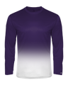 Badger 2204 Youth Ombre Long-Sleeve Tee Badger
