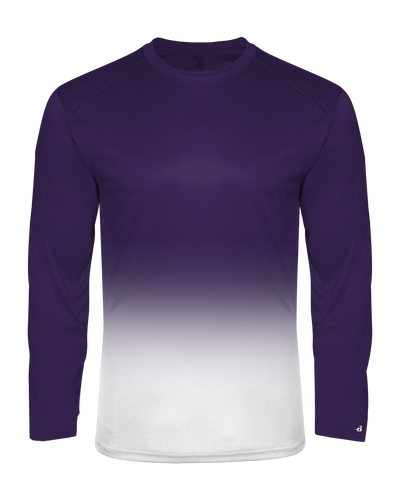 Badger 2204 Youth Ombre Long-Sleeve Tee