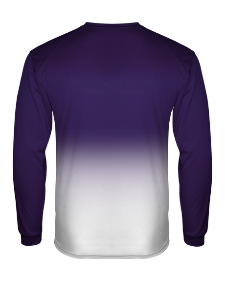 Badger 2204 Youth Ombre Long-Sleeve Tee Badger