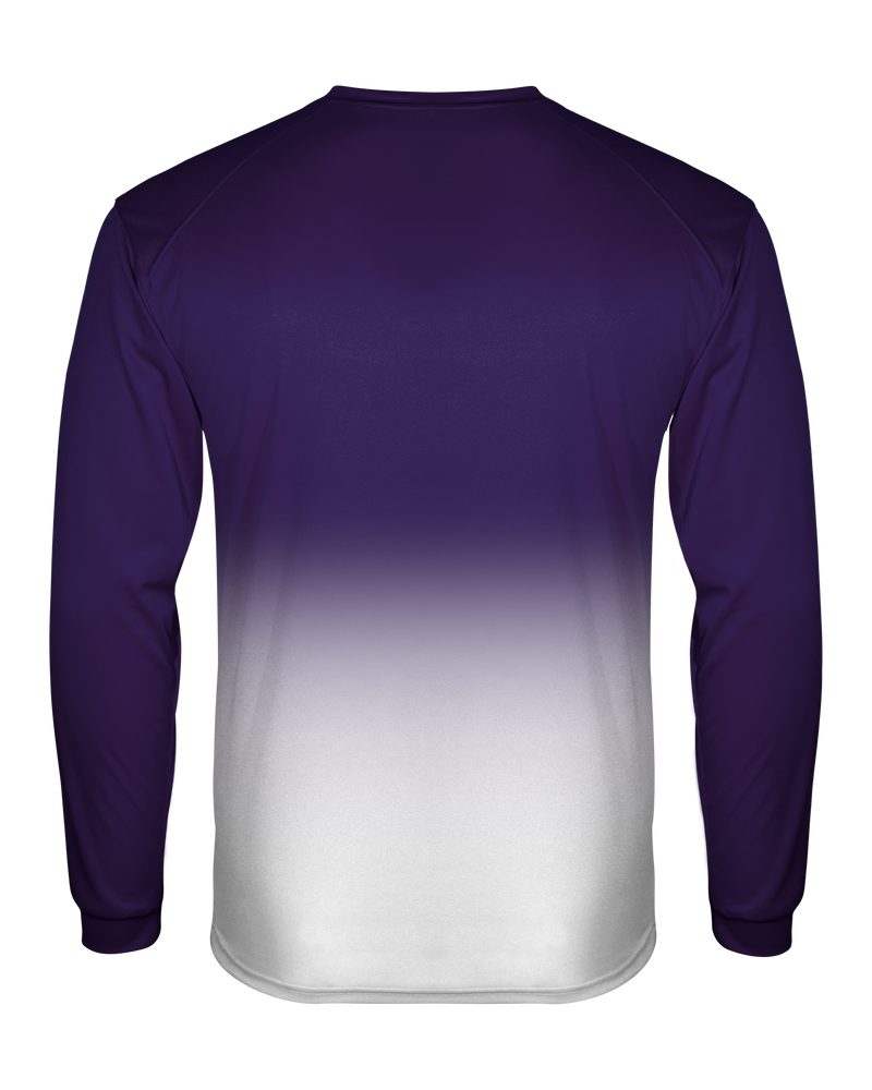 Badger 2204 Youth Ombre Long-Sleeve Tee