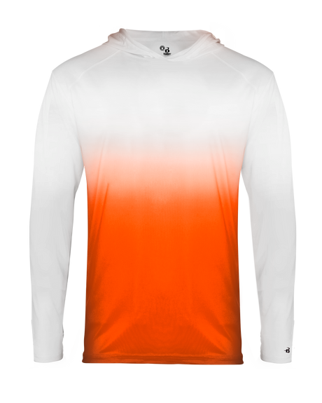 Badger Youth Ombre Hooded Tee Badger