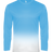 Badger 2204 Youth Ombre Long-Sleeve Tee Badger