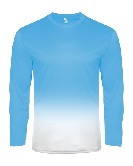Badger 2204 Youth Ombre Long-Sleeve Tee Badger