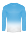 Badger 2204 Youth Ombre Long-Sleeve Tee Badger
