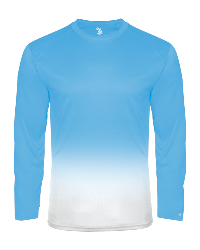 Badger 2204 Youth Ombre Long-Sleeve Tee