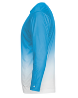 Badger 2204 Youth Ombre Long-Sleeve Tee Badger