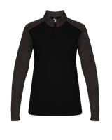 Badger Women's Sport Tonal Blend 1/4 Zip Badger