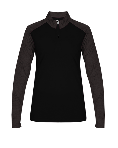 Badger Women's Sport Tonal Blend 1/4 Zip