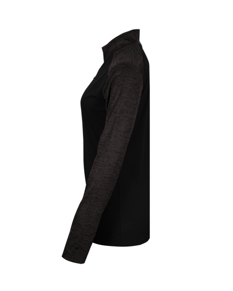 Badger Women's Sport Tonal Blend 1/4 Zip Badger
