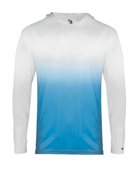 Badger Youth Ombre Hooded Tee Badger