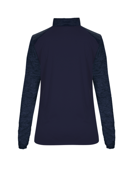 Badger Women's Sport Tonal Blend 1/4 Zip Badger
