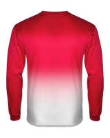 Badger 2204 Youth Ombre Long-Sleeve Tee Badger