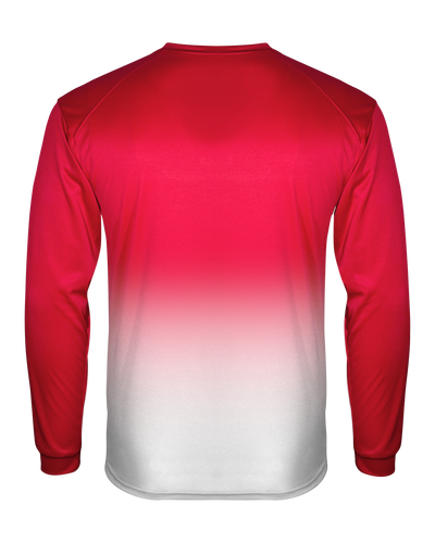 Badger 2204 Youth Ombre Long-Sleeve Tee