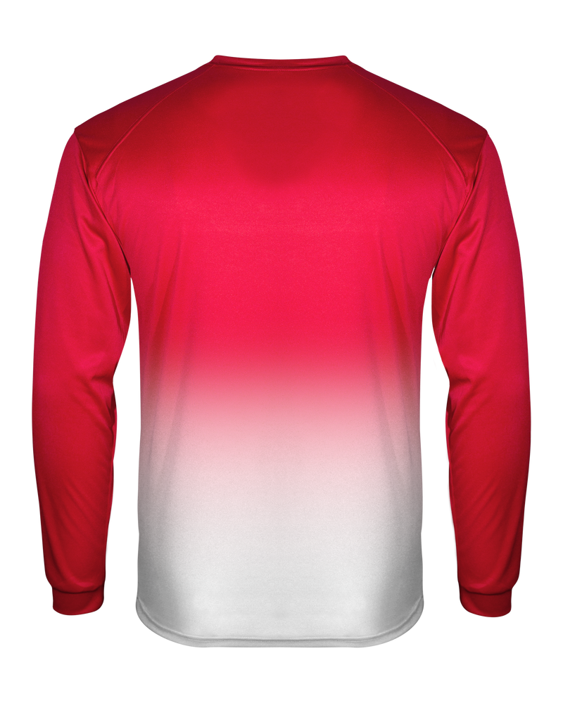 Badger 2204 Youth Ombre Long-Sleeve Tee