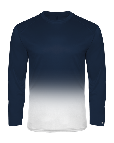 Badger 2204 Youth Ombre Long-Sleeve Tee