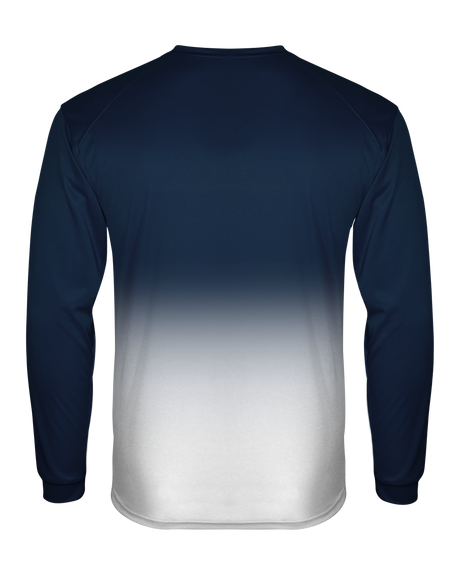 Badger 2204 Youth Ombre Long-Sleeve Tee Badger