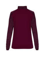 Badger Women's Sport Tonal Blend 1/4 Zip Badger