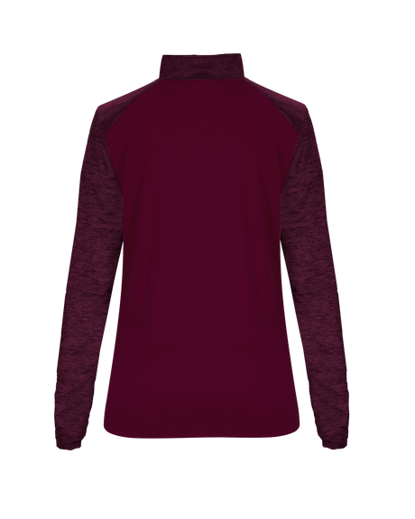 Badger Women's Sport Tonal Blend 1/4 Zip Badger