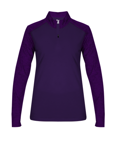 Badger Women's Sport Tonal Blend 1/4 Zip