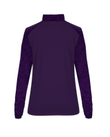 Badger Women's Sport Tonal Blend 1/4 Zip Badger